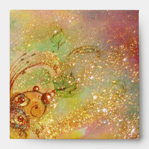 GARDEN OF THE LOST SHADOWS yellow red brown green Envelopes