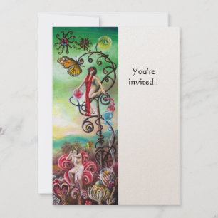 GARDEN OF THE MELISSA gold Invitation