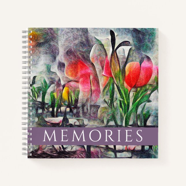Garden of Tulips Notebook (Front)