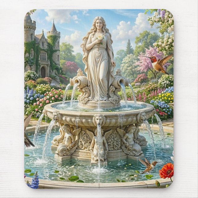 Garden of Undying Memories Mouse Pad (2) (Front)