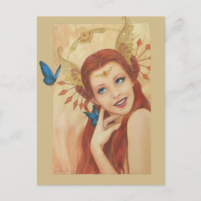 Garden of Winged Things Postcard (Front)