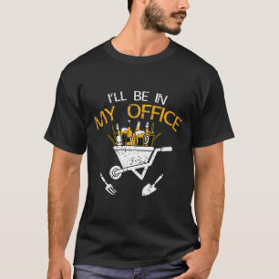 Garden Office Beer Wheat Drinking Beer Lover T-Shirt