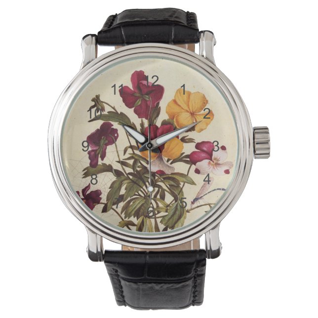 Garden Pansy Watch (Front)