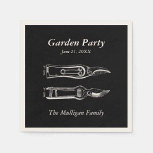 Garden Party Family Reunion Paper Napkins