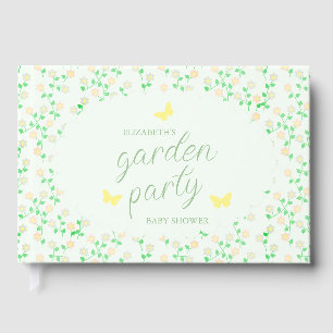 Garden Party Gender Neutral Baby Shower Guest Book