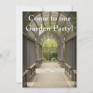 Garden Party! invitation
