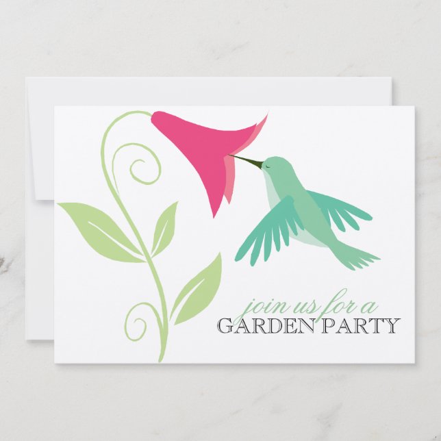 Garden Party Invitation (Front)