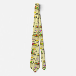 Garden Party Pale Yellow Tie