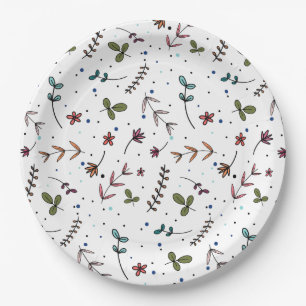 Garden Party Paper Plate