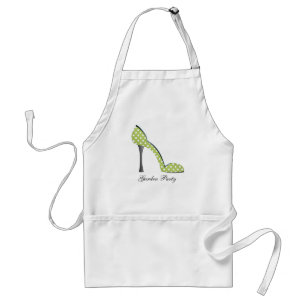 Garden Party Shoe Standard Apron