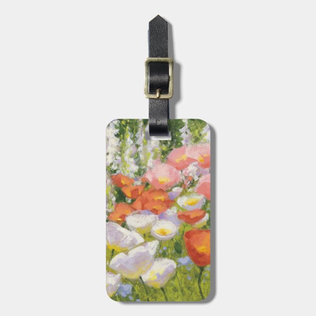 Garden Pastels Luggage Tag (Front Vertical)