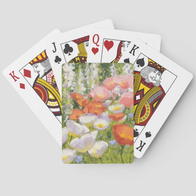 Garden Pastels Playing Cards (Back)