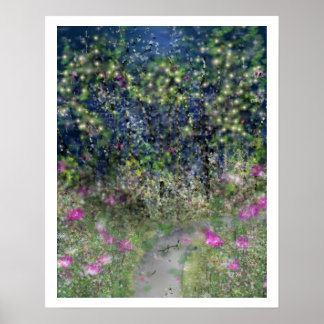 Garden Path Digital Dreamscape Print