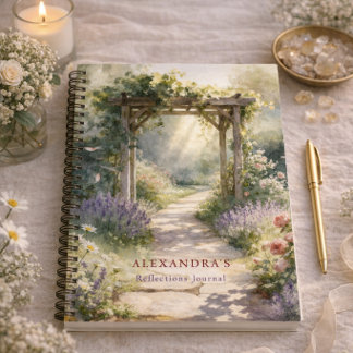 Garden Path Personalised Reflections Journal