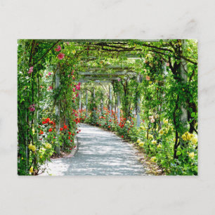 garden path postcard