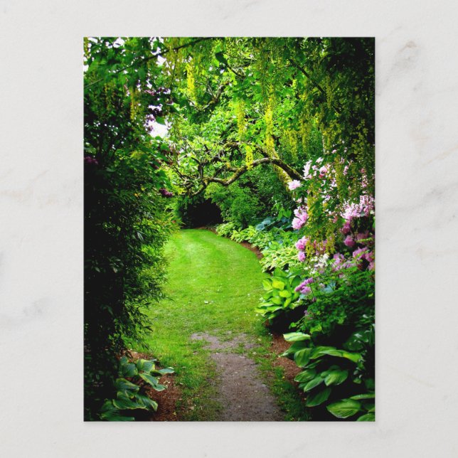 Garden Path Postcard (Front)