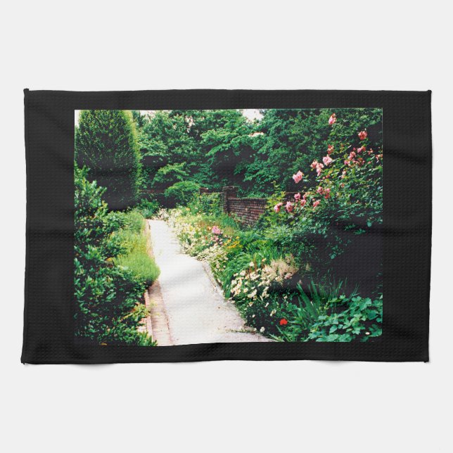 Garden Path Tea Towel (Horizontal)