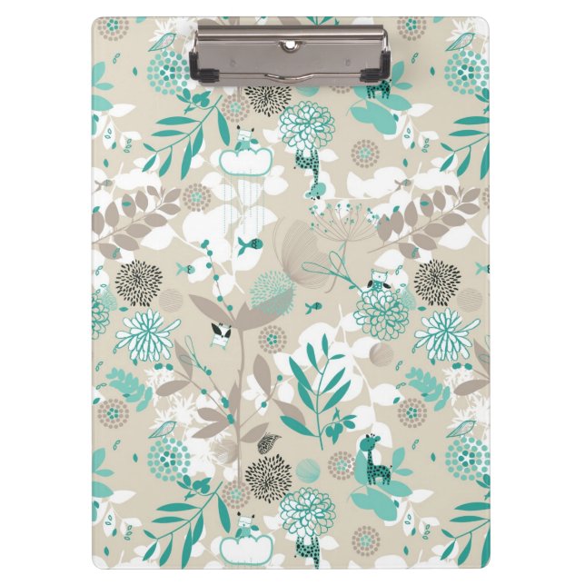 Garden Pattern Clipboard (Front)