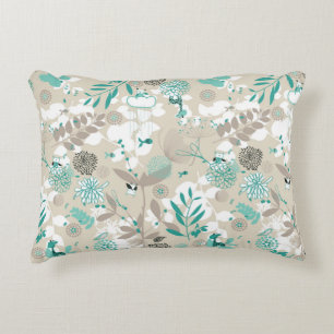 Garden Pattern Decorative Cushion