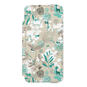 Garden Pattern Incipio Watson™ iPhone 5 Wallet Case