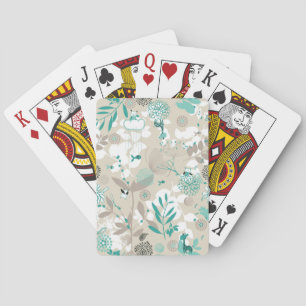 Garden Pattern Playing Cards