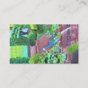 Garden Peacock Business Card