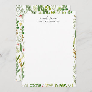 Garden Personalised Card