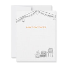 Garden Picnic Minimalist Black and White Wedding