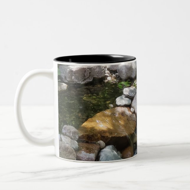 Garden pond Coffee Mugs (Left)