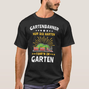 Garden Railway Steam Train Men Garden Model Railw T-Shirt