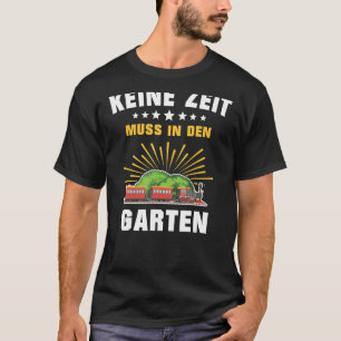 Garden Railway Steam Train Model Railway Garden Sa T-Shirt