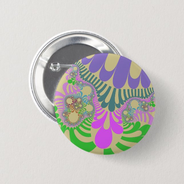 Garden Rainbow Mod Button (Front & Back)