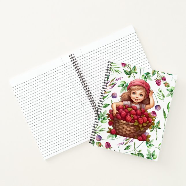 Garden Raspberry Notebook (Inside)