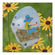 Garden Rock Painting 