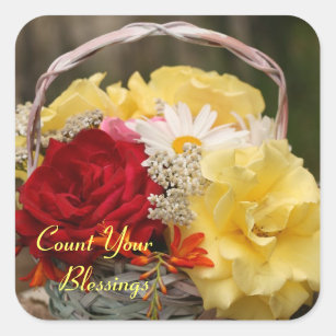 Garden Rose Bouquet Sticker