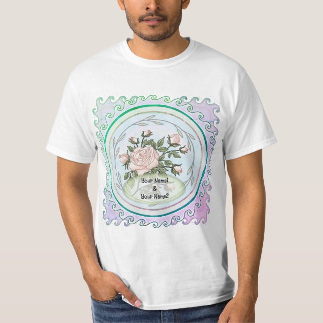 Garden Rose   t-shirt (Front)