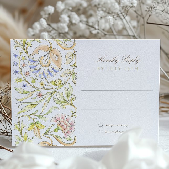 Garden RSVP Card Wedding (Creator Uploaded)