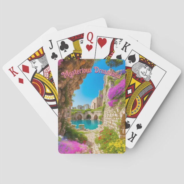 Garden Ruins Playing Cards (Back)