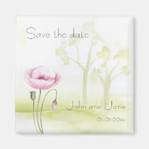 Garden Save the date Magnet