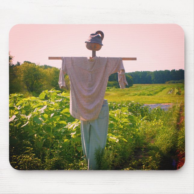 Garden Scarecrow Nature  Mouse Mat (Front)
