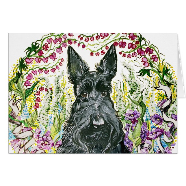 Garden Scottie (Front Horizontal)
