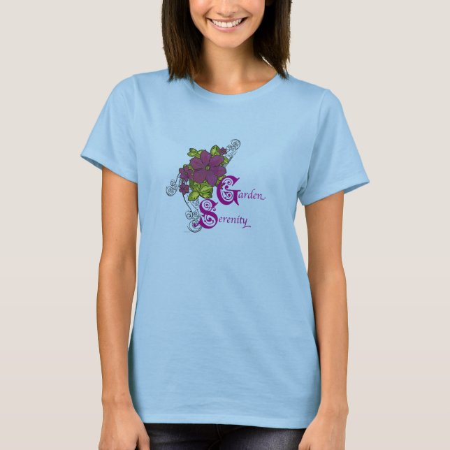 Garden Serenity T-Shirt (Front)