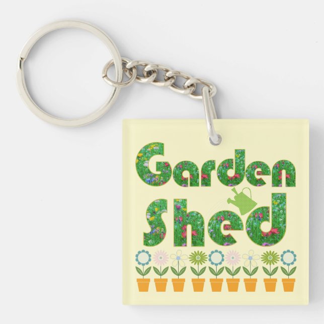 Garden Shed Key Ring (Front)