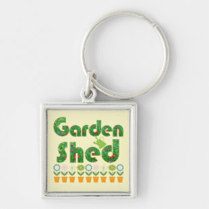 Garden Shed Key Ring