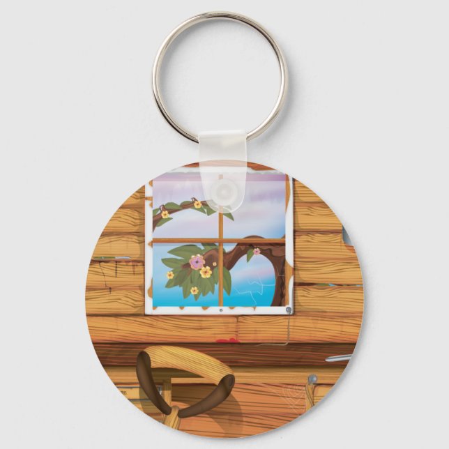 Garden Shed Key Ring (Front)