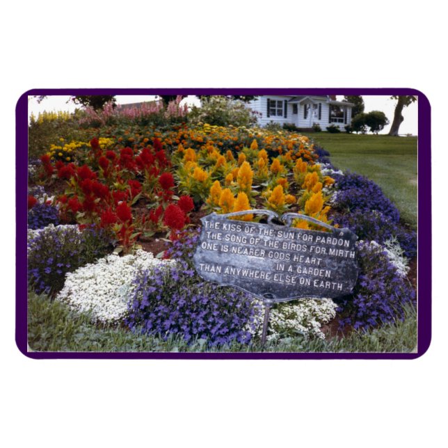 Garden Sign at Anne's Green Gables Magnet (Horizontal)