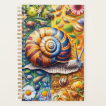 Garden Snail Four Seasons Planner Journal