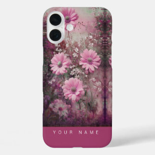 Garden Splendour Pink iPhone 16 Plus Case