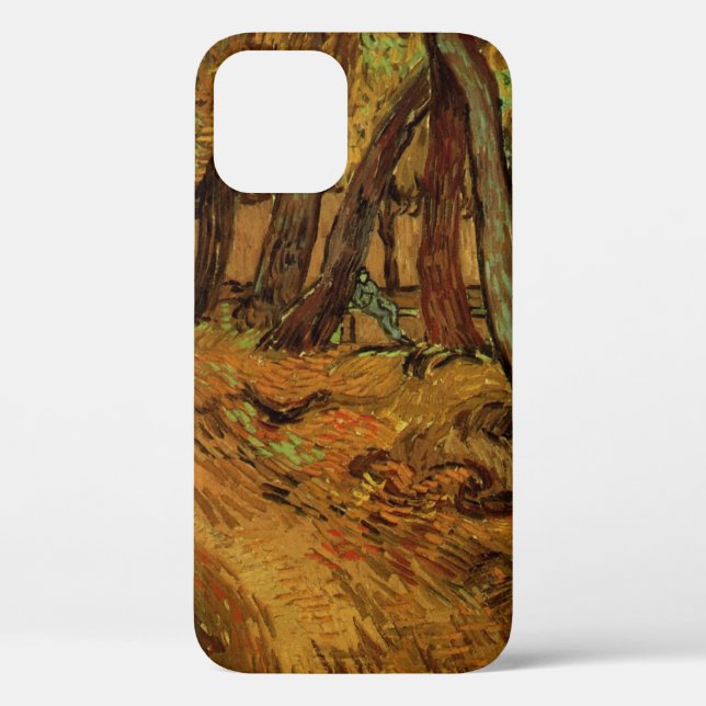 Garden St Paul Hospital Figure by Vincent van Gogh Case-Mate iPhone Case (Back)