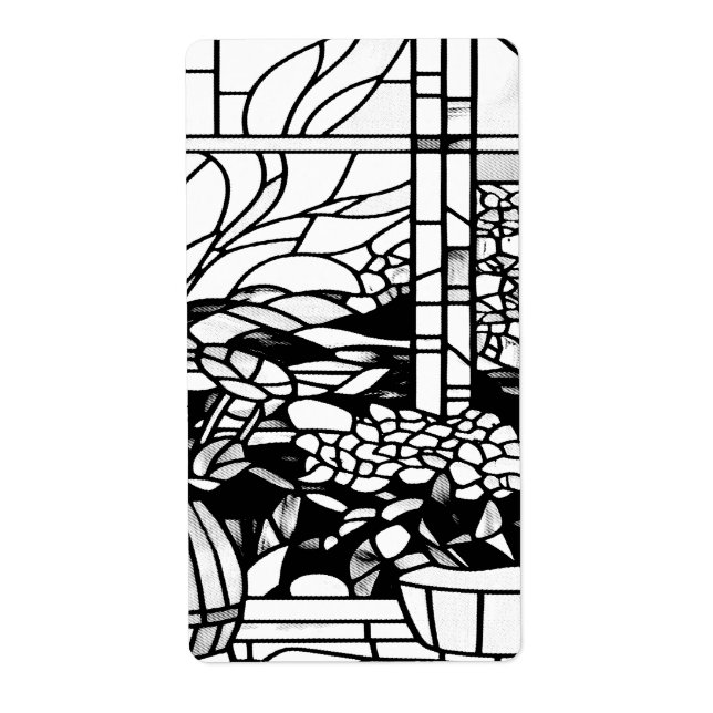 Garden Stained Glass  (Front)